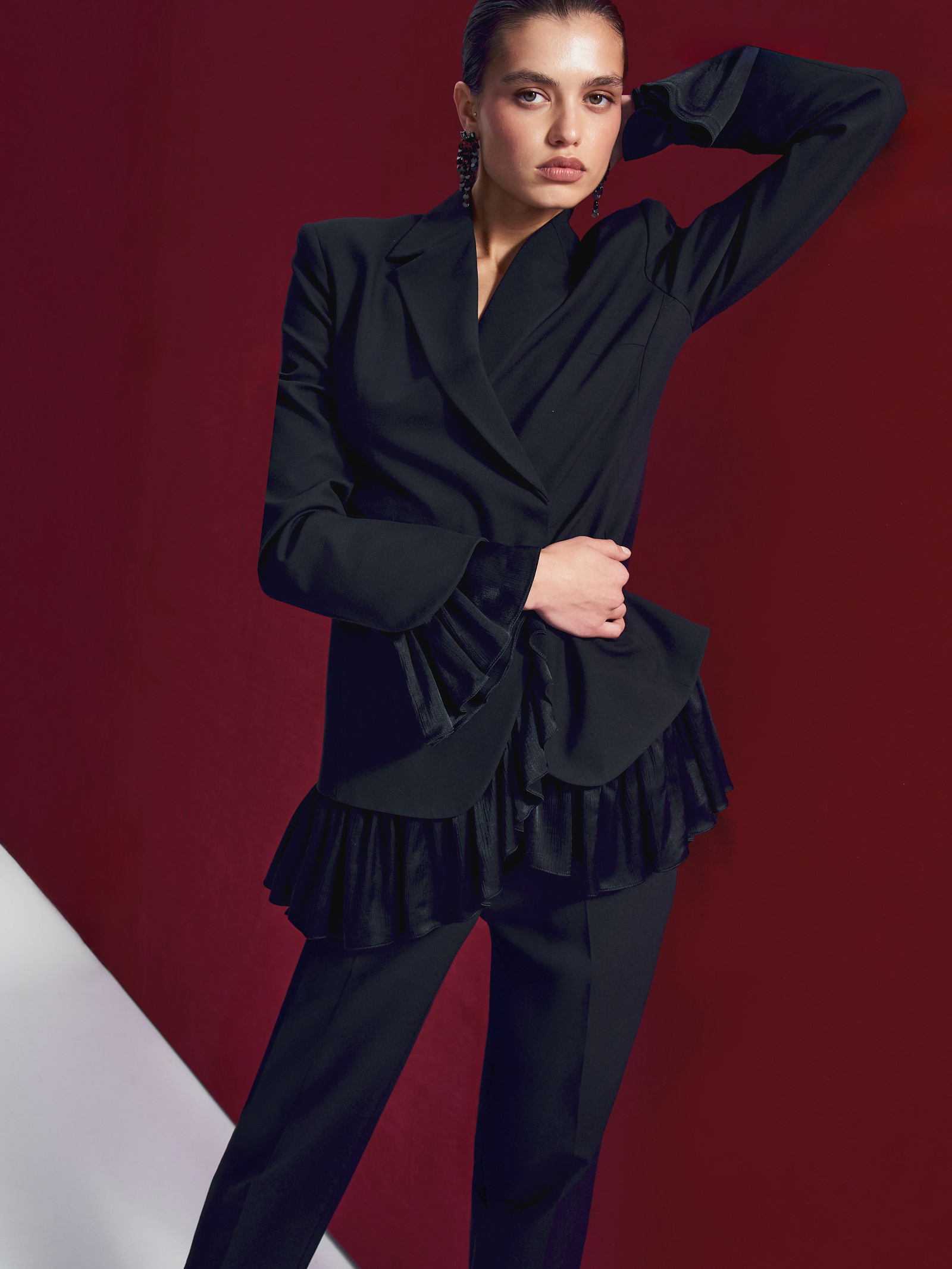 Жакет приталенный